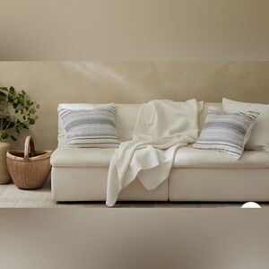 ‼️RARE‼️🎸COYUCHI🎸🔥NWT🔥 LOST COAST DECORATIVE ORGANIC PILLOW COVERS (2)— Standard